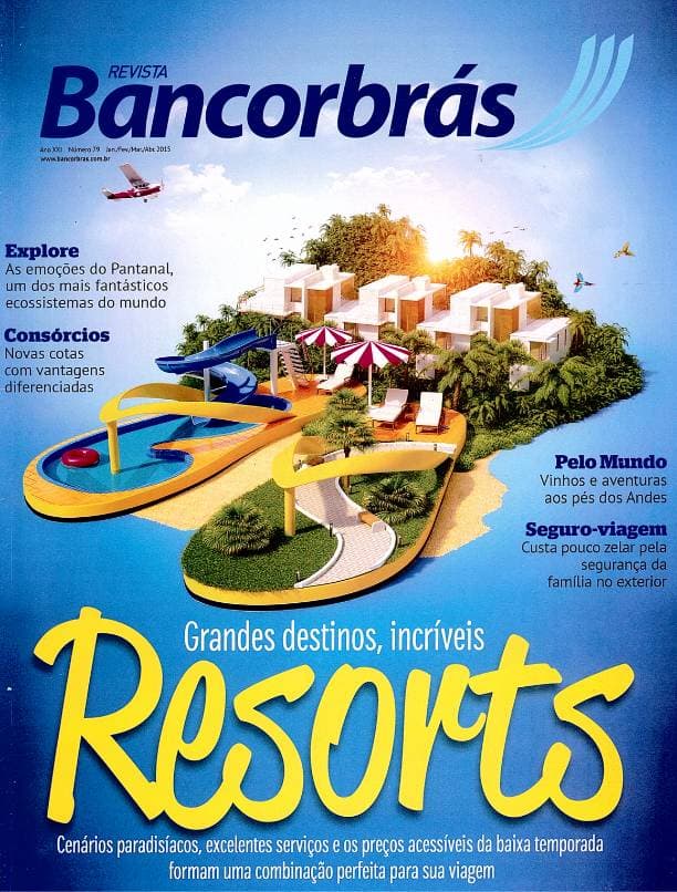 Capa impressa revista Bancorbrás edição 30